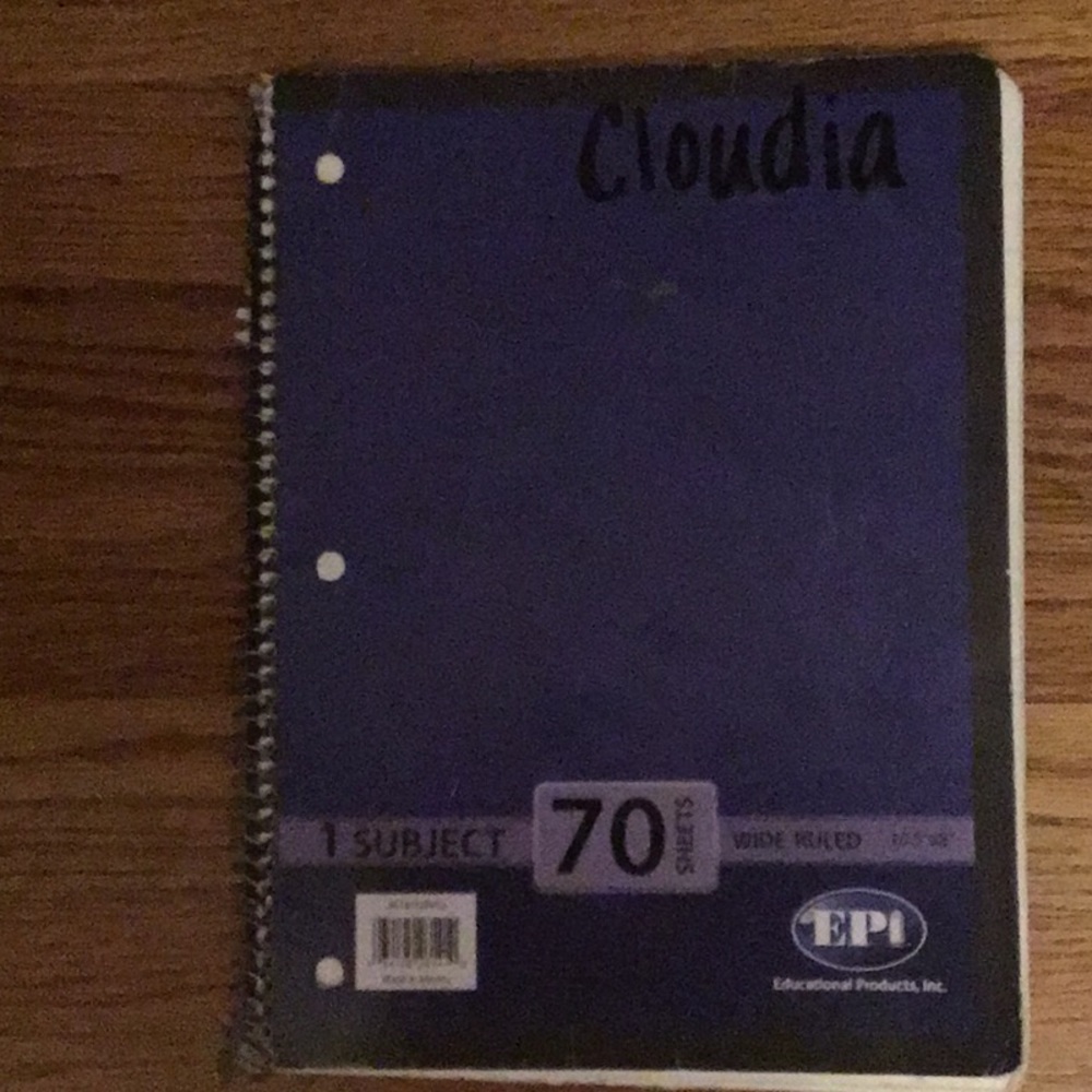 Original Purple Notebook - Picture 5 of 7